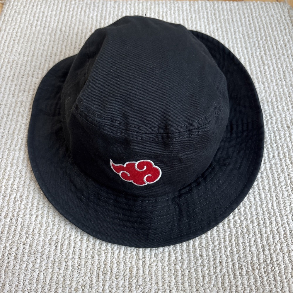 Ripple Junction Naruto Shippuden Hat Bucket One Size Black Mens Akatsuki Anime